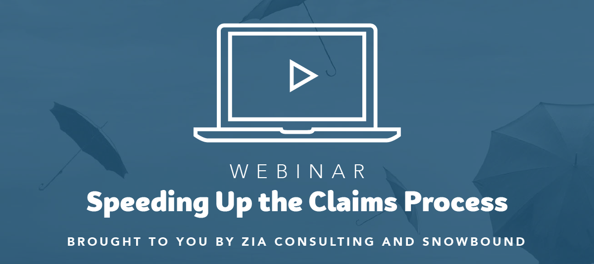 Webinar Speeding up the Claims Process