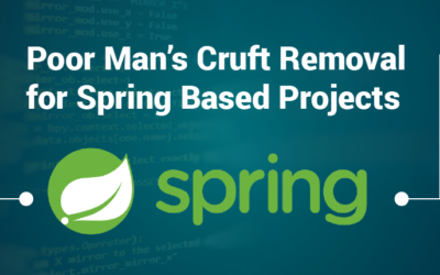 Poor Man’s Cruft Removal for Spring Based Projects