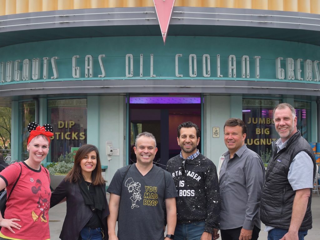 Zia and ASG at Disneyland