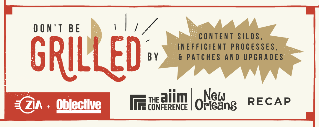 The Association for Intelligent Information Management (AIIM)  2023 Conference Recap and Resources