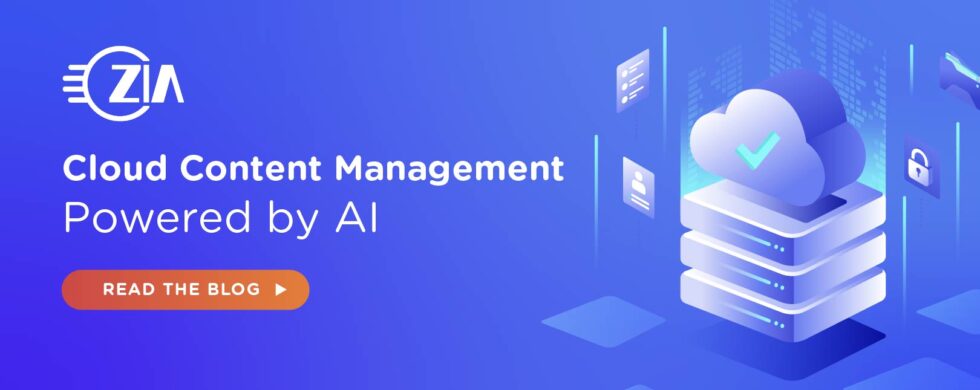 Cloud Content Management Systems (Cloud CMS) | Zia Consulting