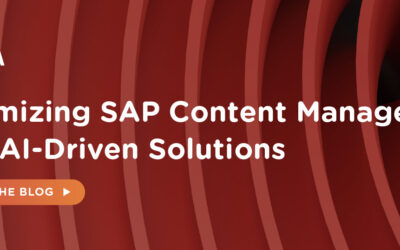 Optimizing SAP Content Management with AI