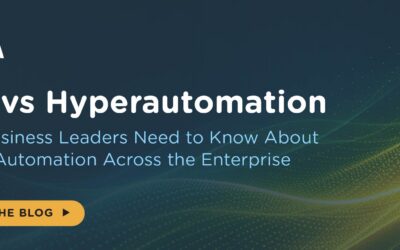 RPA (Robotic Process Automation) vs Hyperautomation vs Intelligent Automation (IA) for Business Process Automation