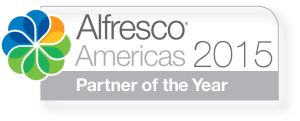Alfresco Americas Partner of the Year 2015