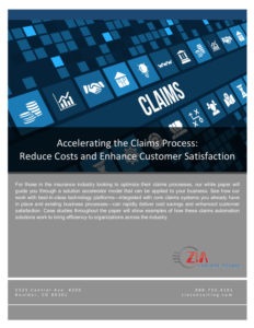 Claims Automation Webinar White Paper