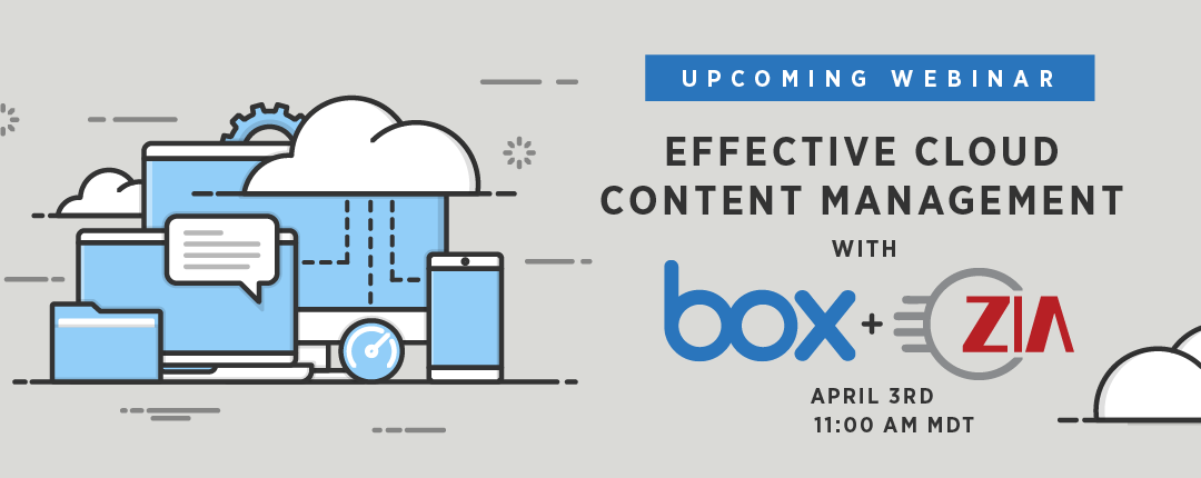 Webinar: Effective Cloud Content Management With Box