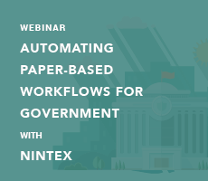 Automating Paper-Based Workflows for Government