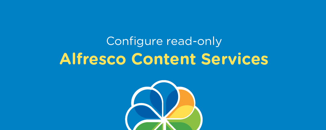 Configure Read-Only Alfresco Content Services