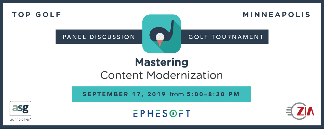 Minneapolis Event: Mastering Content Modernization with ASG Technologies and Ephesoft