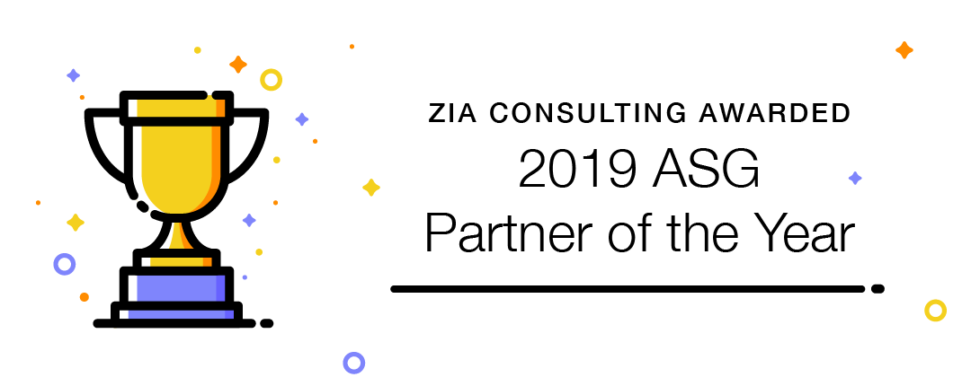 Zia Consulting Awarded 2019 ASG Partner of the Year
