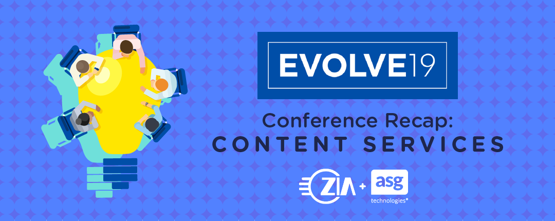 ASG EVOLVE19 Conference Recap: Content Services