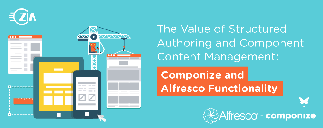 The Value of Structured Authoring and Component Content Management: Componize and Alfresco Functionality
