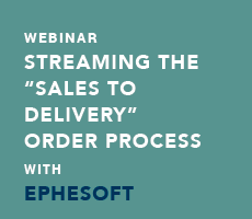 Streamlining the “Sales to Delivery” Order Process