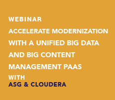 Accelerate Modernization with a Unified Big Data and Big Content Management PaaS