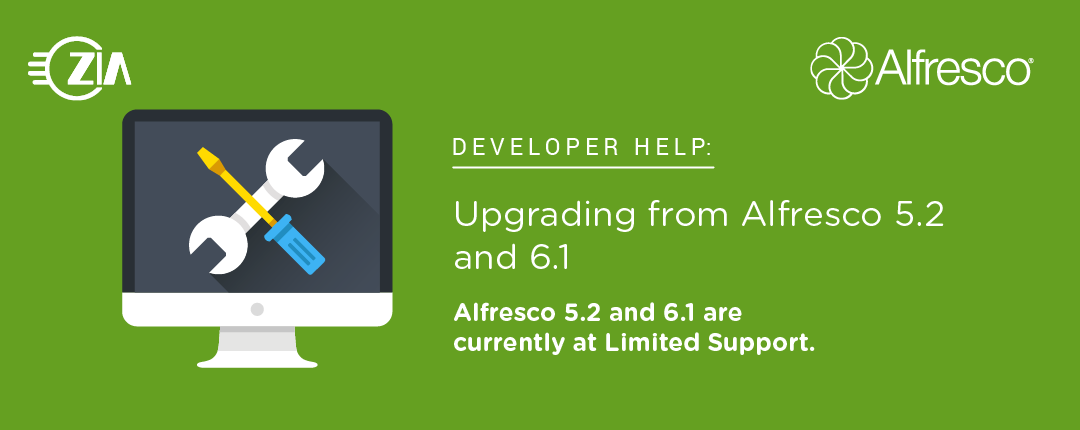 Upgrading from Alfresco 5.2 and 6.1