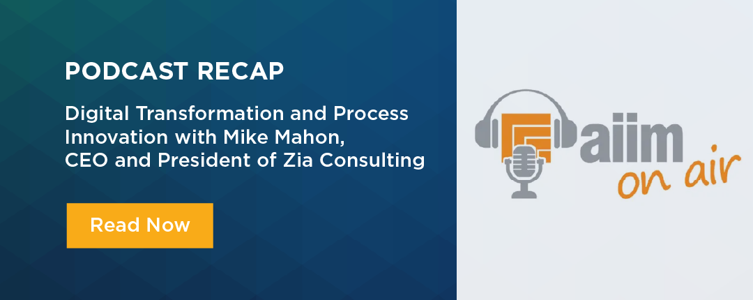 Digital Transformation and Process innovation with Mike Mahon