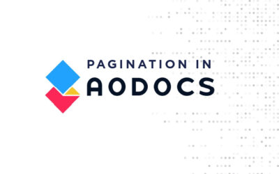 Pagination in AODocs