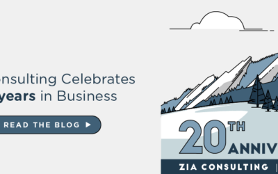 Zia Consulting Celebrates 20 years in Business
